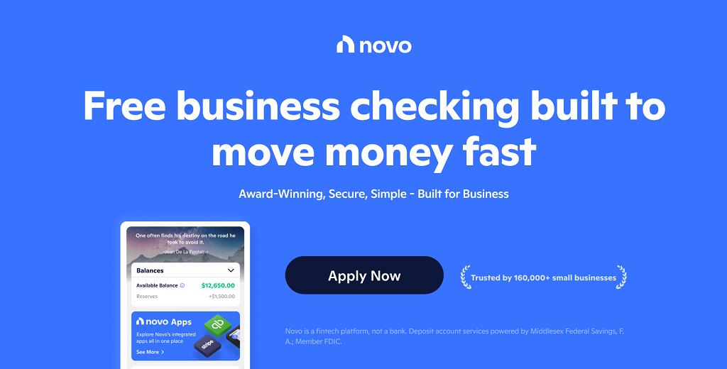 Streamlined Banking for Small Businesses: A Review of Novo Business Banking