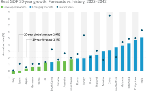 Global Shifts: Navigating the Investment Terrain of Slower Economic Growth